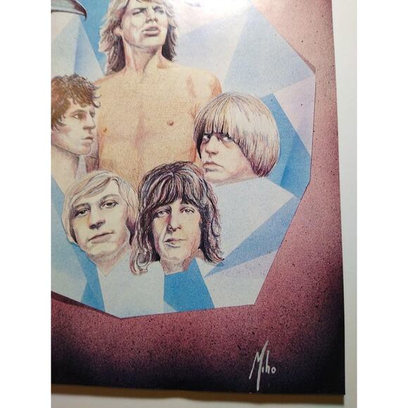 The Rolling Stones Rock Fantasy Comic Jan 1990 Classic Rock Artwork Vintage NOS - Picture 6 of 10